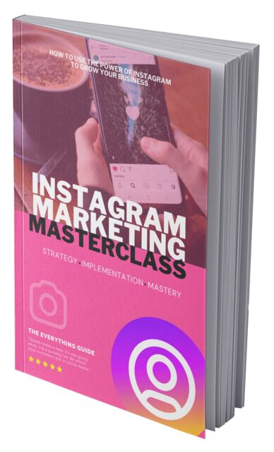 eCover representing Instagram Marketing Masterclass  with 