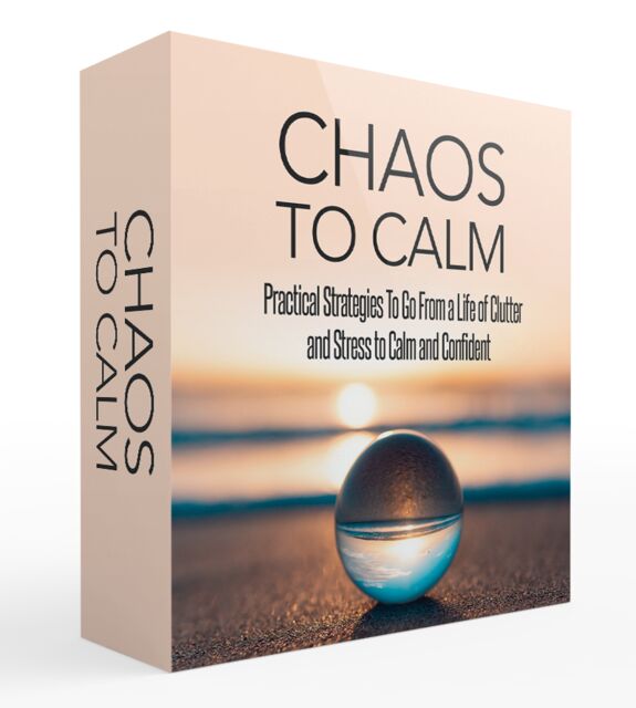 eCover representing Chaos To Calm Video Upgrade eBooks & Reports with Master Resell Rights