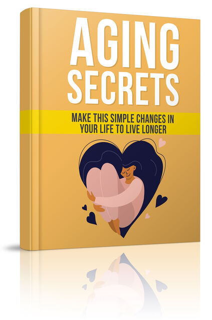 eCover representing Aging Secrets  with Private Label Rights