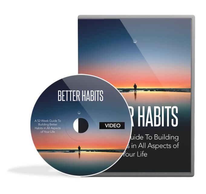 eCover representing Better Habits Video Course  with Master Resell Rights