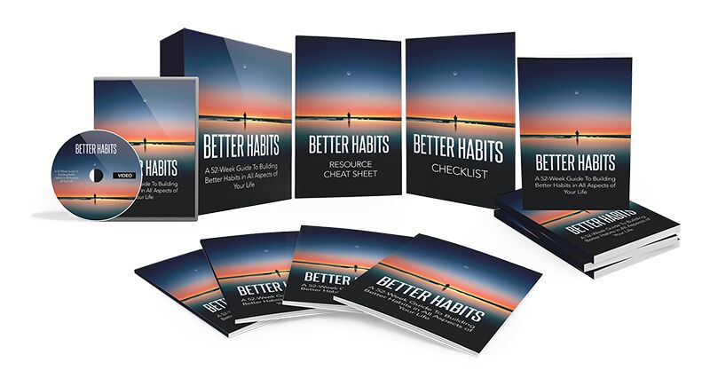 eCover representing Better Habits Video Course  with Master Resell Rights