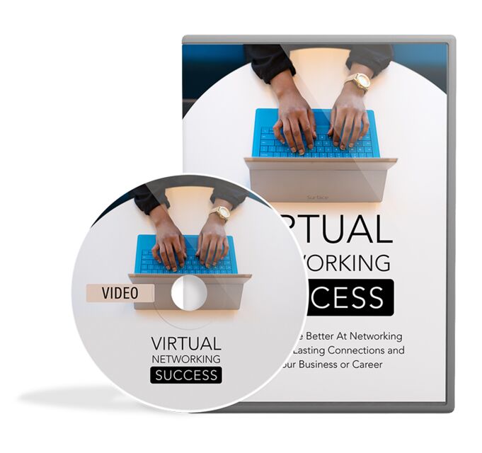 eCover representing Virtual Networking Success Video Course Videos, Tutorials & Courses with Master Resell Rights