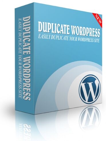 eCover representing Easily Duplicate Your WordPress Site Videos, Tutorials & Courses with Master Resell Rights