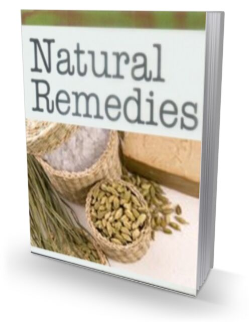 eCover representing Natural Remedies Articles, Newsletters & Blog Posts with Private Label Rights