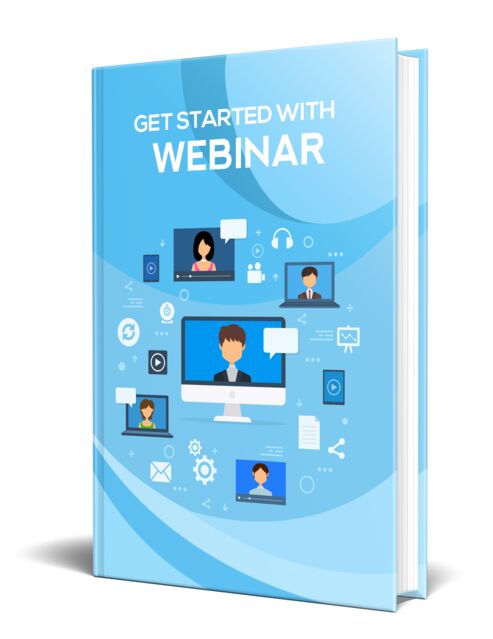 eCover representing Get Started With Webinar eBooks & Reports with Private Label Rights