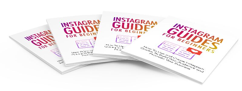 eCover representing Instagram Guides For Beginners eBooks & Reports with Master Resell Rights