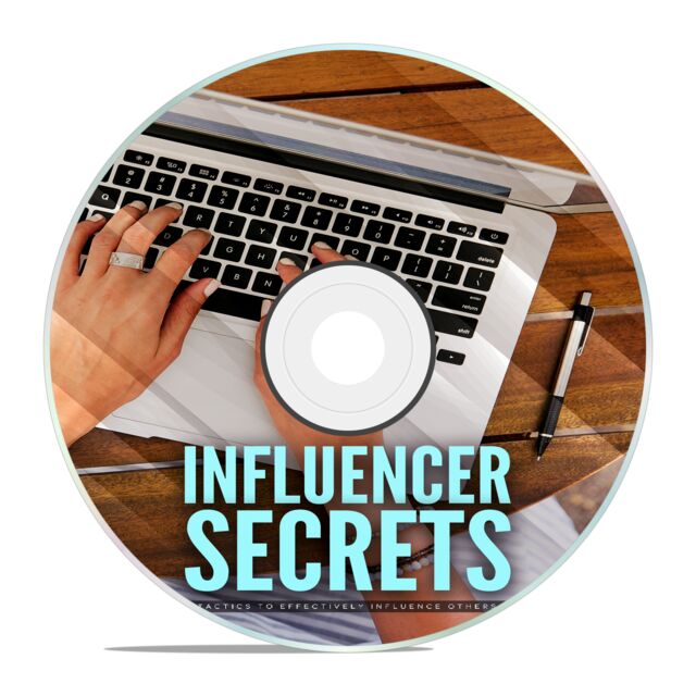 eCover representing Influencer Secrets Video Upgrade eBooks & Reports/Videos, Tutorials & Courses with Master Resell Rights