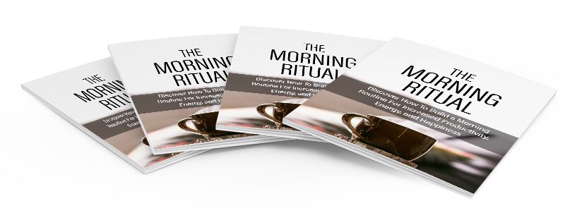 eCover representing The Morning Ritual eBooks & Reports with Master Resell Rights