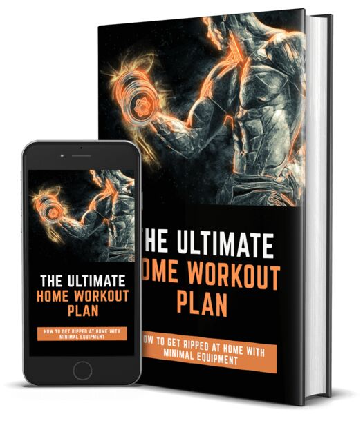 eCover representing The Ultimate Home Workout Plan eBooks & Reports with Master Resell Rights