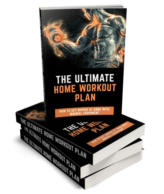 eCover representing The Ultimate Home Workout Plan eBooks & Reports with Master Resell Rights