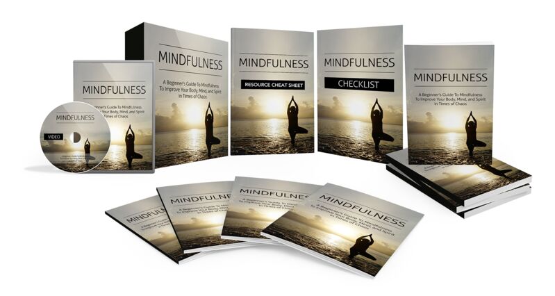 eCover representing Mindfulness Video Upgrade Videos, Tutorials & Courses with Master Resell Rights