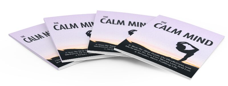 eCover representing The Calm Mind eBooks & Reports with Master Resell Rights