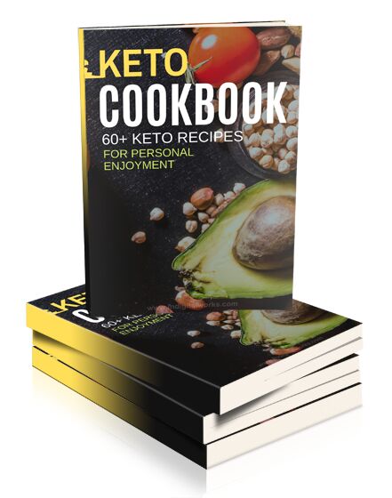 eCover representing Keto Diet Cookbook eBooks & Reports with Master Resell Rights