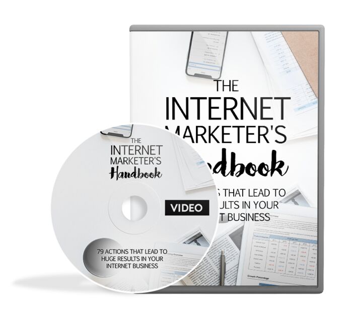 eCover representing The Internet Marketer's Handbook Video Upgrade Videos, Tutorials & Courses with Master Resell Rights