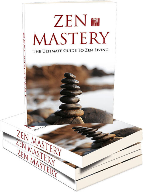 eCover representing Zen Mastery eBooks & Reports with Master Resell Rights