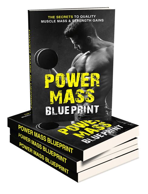 eCover representing Power Mass Blueprint eBooks & Reports with Master Resell Rights