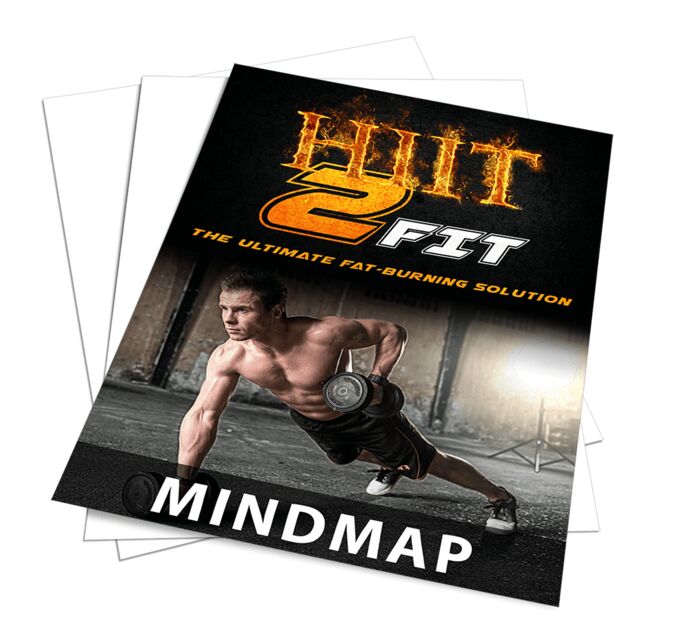 eCover representing HIIT 2 FIT eBooks & Reports with Master Resell Rights