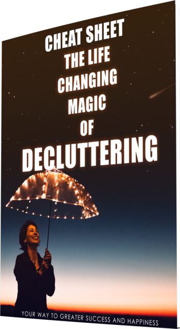 eCover representing The Life Changing Magic Of Decluttering eBooks & Reports with Master Resell Rights