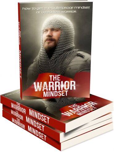 eCover representing Warrior Mindset eBooks & Reports/Videos, Tutorials & Courses with Master Resell Rights