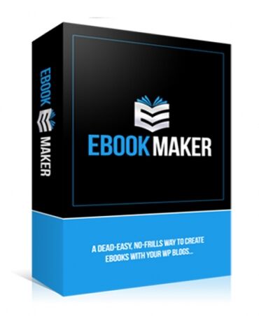 eCover representing WP Ebook Maker Plugin  with Master Resell Rights