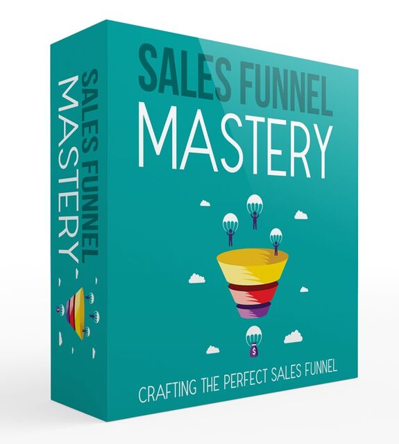 eCover representing Sales Funnel Mastery Gold Upgrade eBooks & Reports with Master Resell Rights