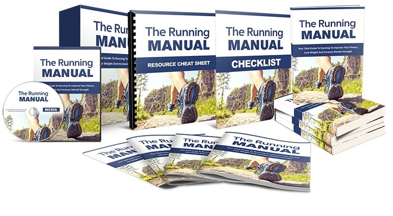 eCover representing The Running Manual eBooks & Reports with Master Resell Rights