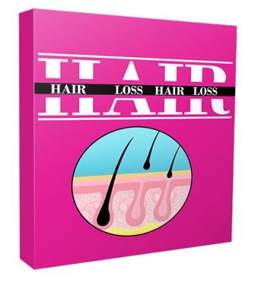 eCover representing New Hair Loss Niche Website Bundle  with Personal Use Rights