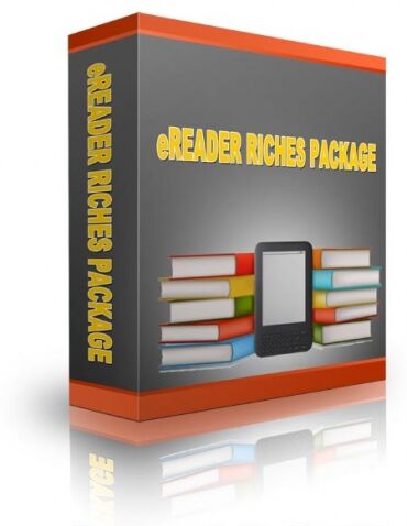 eCover representing eReader Riches Package eBooks & Reports/Videos, Tutorials & Courses with Master Resell Rights