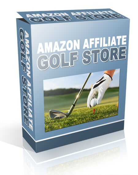 eCover representing Amazon Affiliate Golf Store Templates & Themes with Private Label Rights